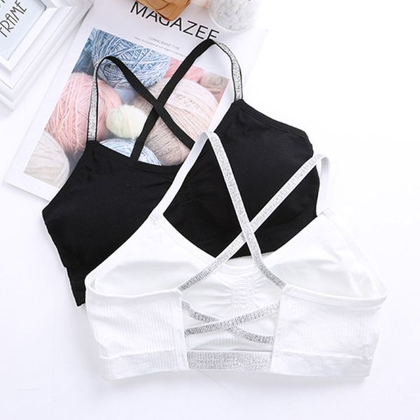 veqking women bling cross back sport bra padded seamless yoga bra running yoga gym fitness crop girls push up sports top, White;black
veqking women bling cross back sport bra padded seamless yoga bra running yoga gym fitness crop girls push up sports top, White;black