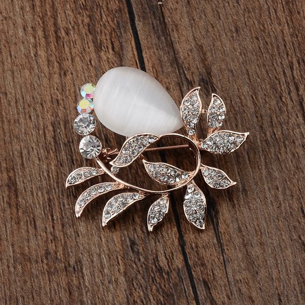 cr jewelry new european version of opal brooch popular flower pin female fashion creative clothing accessories manufacturers wholesale, Gray
cr jewelry new european version of opal brooch popular flower pin female fashion creative clothing accessories manufacturers wholesale, Gray