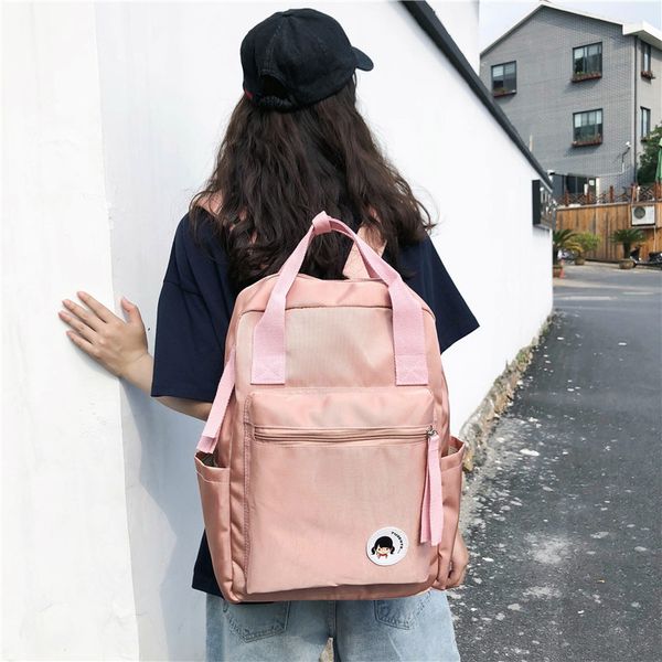 school bag women's korean-style harajuku ulzzang campus simple high school college student ins vintage sense girl's backpack
school bag women's korean-style harajuku ulzzang campus simple high school college student ins vintage sense girl's backpack