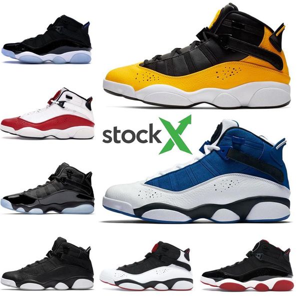 2020 new men basketball shoes 6 six rings concord confetti taxi bred space jam metallic gold mens trainers athletic sports sneakers 7-13, Black
2020 new men basketball shoes 6 six rings concord confetti taxi bred space jam metallic gold mens trainers athletic sports sneakers 7-13, Black