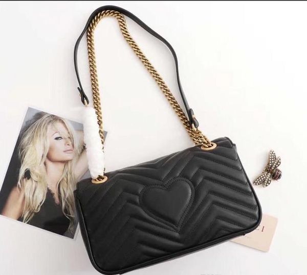 5a fashion shoulder bags women chain crossbody bag handbags famous purse female message bag gold chain 7713 
5a fashion shoulder bags women chain crossbody bag handbags famous purse female message bag gold chain 7713