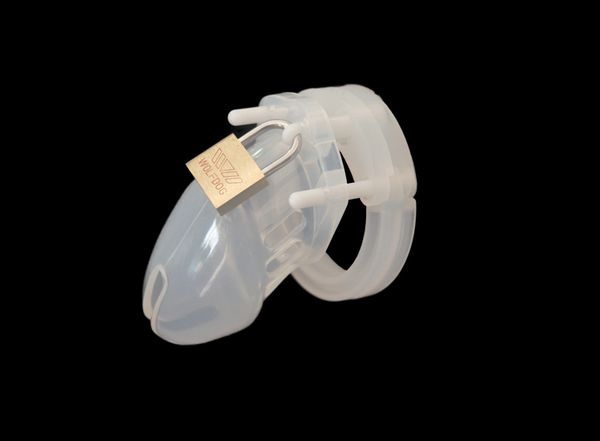 male chastity device small men soft cage and a122 for ring silicone wairb