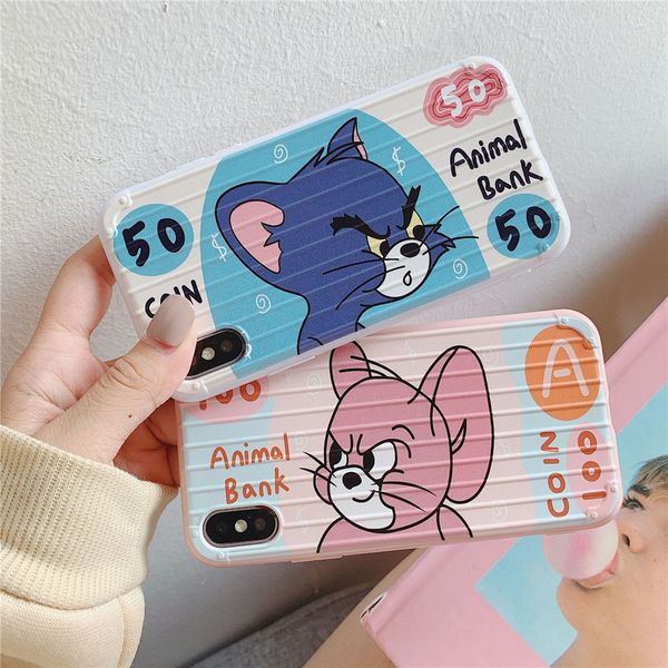 luggage style phone shell imd technology with cute small animals design tpu phone cover shell for iphone 11 xr
luggage style phone shell imd technology with cute small animals design tpu phone cover shell for iphone 11 xr