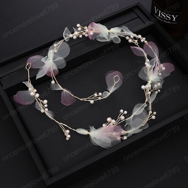 romantic bridal wedding hair accessories yarn flower headband colorful floral shape hairband women hair pin, Slivery;golden
romantic bridal wedding hair accessories yarn flower headband colorful floral shape hairband women hair pin, Slivery;golden