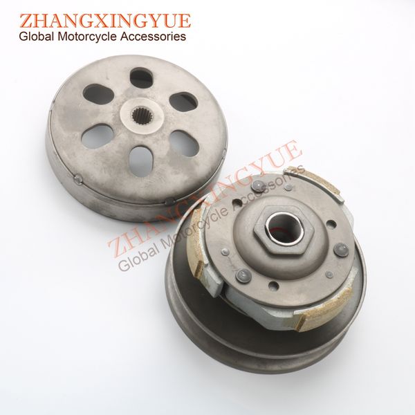 scooter clutch bell torque drive kit for gorilla motor works black jack ii 150 gy6 125cc 150cc 152qmi 157qmj 4-stroke
scooter clutch bell torque drive kit for gorilla motor works black jack ii 150 gy6 125cc 150cc 152qmi 157qmj 4-stroke