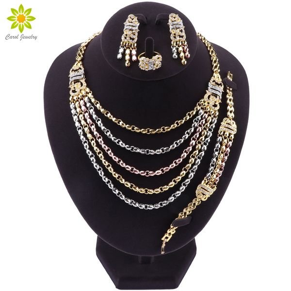 new gorgeous african vintage jewelry sets gold color necklace earrings set charms wedding bridal fashion dubai jewelry, Slivery;golden
new gorgeous african vintage jewelry sets gold color necklace earrings set charms wedding bridal fashion dubai jewelry, Slivery;golden