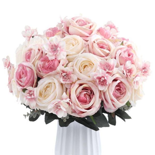12 heads bouquet real touch silk rose artificial flowers vivid peony flores fake flower bridal wedding decoration wreath g9250
12 heads bouquet real touch silk rose artificial flowers vivid peony flores fake flower bridal wedding decoration wreath g9250
