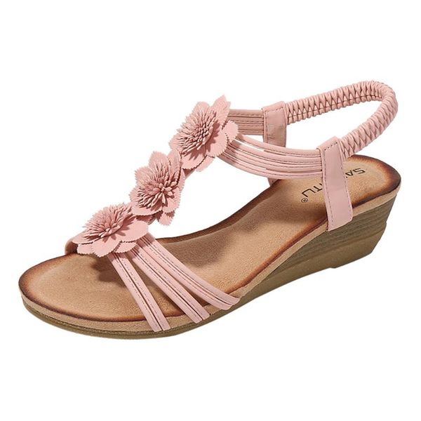 women's summer women's sandals bohemian sweet beaded string sandals beach shoes ladies non-slip wedge slippers#402, Black
women's summer women's sandals bohemian sweet beaded string sandals beach shoes ladies non-slip wedge slippers#402, Black