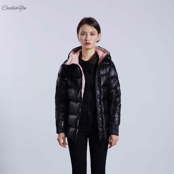 2019 new arrival merry cecilia regular solid zipper slim thick full white duck down 90% 200g-250g streetwear poplin ceciliayu, Black
2019 new arrival merry cecilia regular solid zipper slim thick full white duck down 90% 200g-250g streetwear poplin ceciliayu, Black