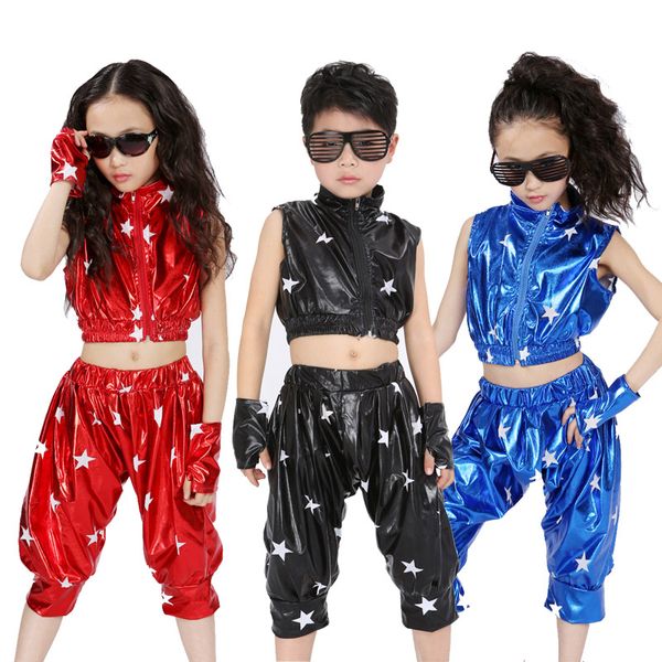 new sequins hip hop jazz dance suit for children performance dance wear girl modern jazz costume suits, Black;red
new sequins hip hop jazz dance suit for children performance dance wear girl modern jazz costume suits, Black;red