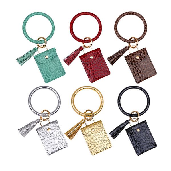 women wristlets bangle wallet coin purses tassels key ring card holder bag fashion leopard pu leather bracelets animal print bag e22909, White
women wristlets bangle wallet coin purses tassels key ring card holder bag fashion leopard pu leather bracelets animal print bag e22909, White