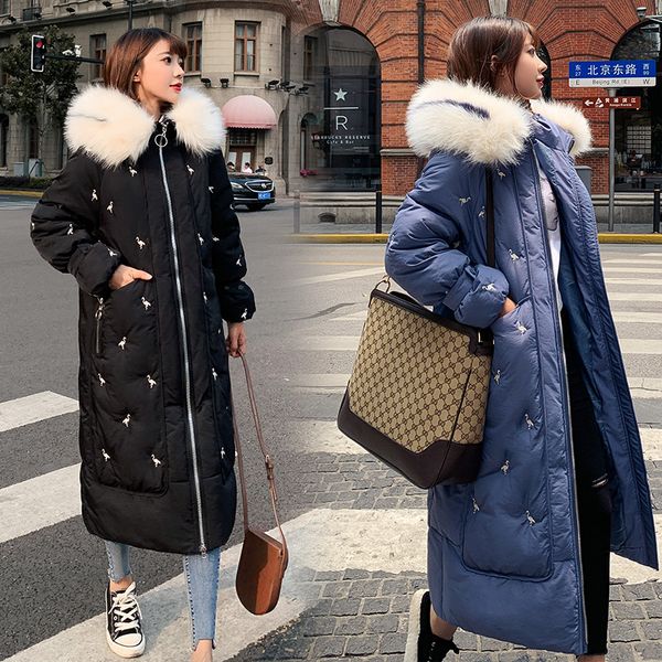 2019 new winter down cotton clothes womens long parka winter jacket hooded fur collar warm coat large size loose overcoats v1003, Tan;black
2019 new winter down cotton clothes womens long parka winter jacket hooded fur collar warm coat large size loose overcoats v1003, Tan;black