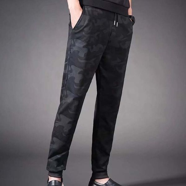 men autumn winter new trousers plus velvet warm solid color camouflage long pants male casual sweatpants waist tie trousers 5xl, Black
men autumn winter new trousers plus velvet warm solid color camouflage long pants male casual sweatpants waist tie trousers 5xl, Black