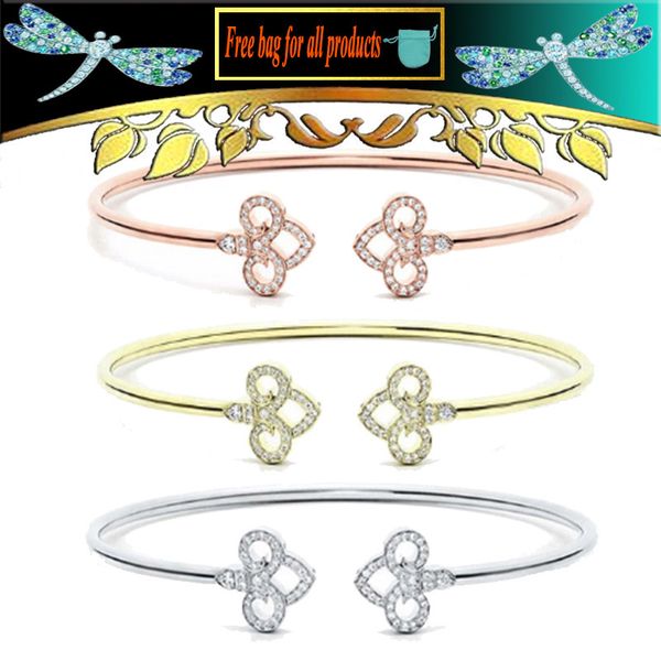women opening bracelet 925 sterling silver jewelry fashion cutout iris zircon silverware wristband accessories valentine's gift, Black
women opening bracelet 925 sterling silver jewelry fashion cutout iris zircon silverware wristband accessories valentine's gift, Black
