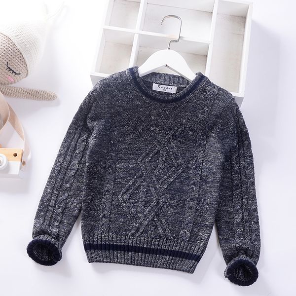 fashion children sweater 2019 autumn winter warm pullover for boys 0-neck knitwear sweaters 4-9y boy pullover top, Blue
fashion children sweater 2019 autumn winter warm pullover for boys 0-neck knitwear sweaters 4-9y boy pullover top, Blue