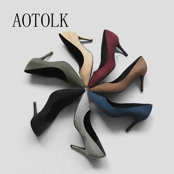 women high heels female shoes women pumps solid pointed toe wedding shoes spring autumn elegant offical ladies shoes plus size, Black
women high heels female shoes women pumps solid pointed toe wedding shoes spring autumn elegant offical ladies shoes plus size, Black
