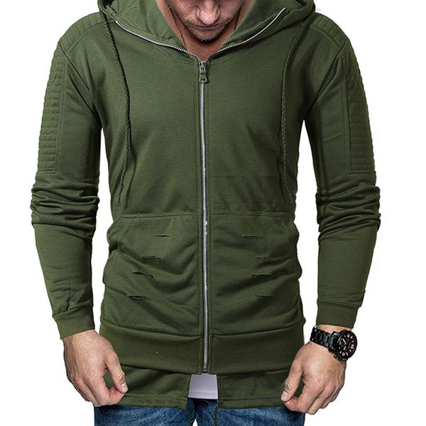 2019 autumn men casual hoody jacket army green male zipper hooded coat punk hip hop mens jacket solid slim basic outwear 2xl, Black;brown
2019 autumn men casual hoody jacket army green male zipper hooded coat punk hip hop mens jacket solid slim basic outwear 2xl, Black;brown