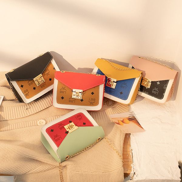 new korean fashion contrast color printing chain small square bag bags shoulder messenger bag
new korean fashion contrast color printing chain small square bag bags shoulder messenger bag