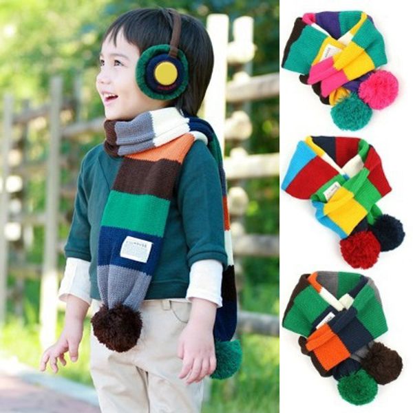 cute pom poms striped winter scarf kids pompom baby scarf warm neck warmer scarves for children,echarpe foulard, Red;brown
cute pom poms striped winter scarf kids pompom baby scarf warm neck warmer scarves for children,echarpe foulard, Red;brown