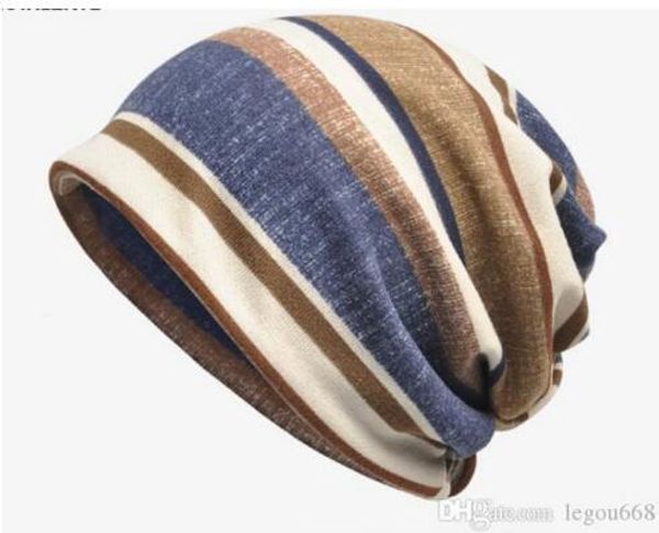 new neck hat, dual-use streak street casual fashion baotou hat w397, Blue;gray