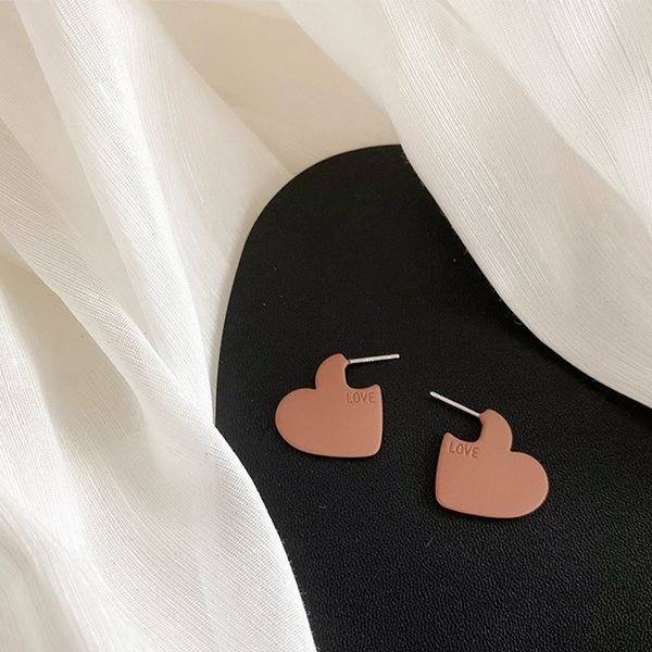 mengqiao new fashion metal sweet love heart stud earrings for women elegant simple boucle d'oreille party jewelry gifts, Golden;silver
mengqiao new fashion metal sweet love heart stud earrings for women elegant simple boucle d'oreille party jewelry gifts, Golden;silver