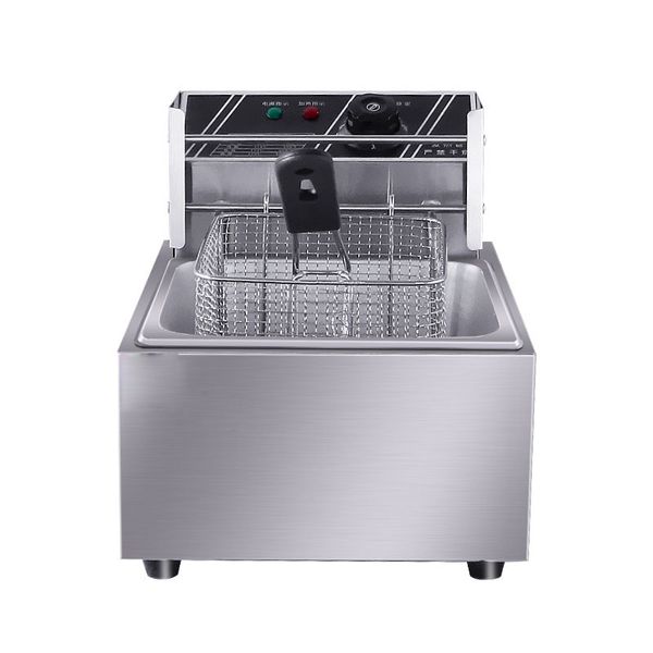 wholesale automatic commercial stainless steel one tank one basket 6l electric deep fryer for sale
wholesale automatic commercial stainless steel one tank one basket 6l electric deep fryer for sale