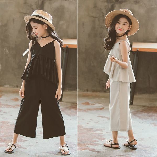 2pcs tank +bottom mother daughter mommy and me matching clothes family look women girls mom mum baby dresses outfits casual, Blue 
2pcs tank +bottom mother daughter mommy and me matching clothes family look women girls mom mum baby dresses outfits casual, Blue