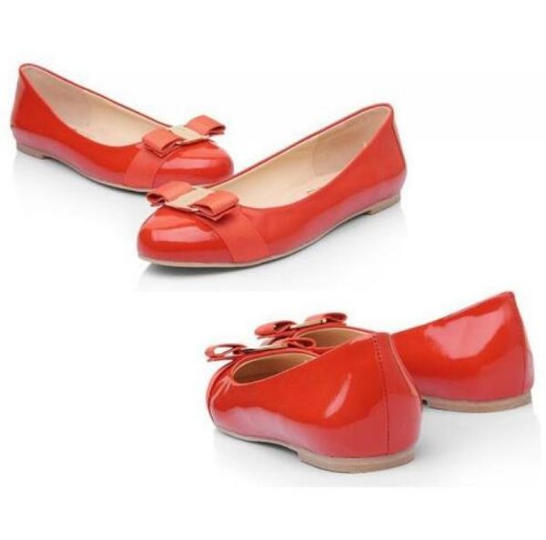 women flats genuine leather ballet shoes woman patent leather bow tie flats ladies zapatos mujer sapato feminino, Black
women flats genuine leather ballet shoes woman patent leather bow tie flats ladies zapatos mujer sapato feminino, Black