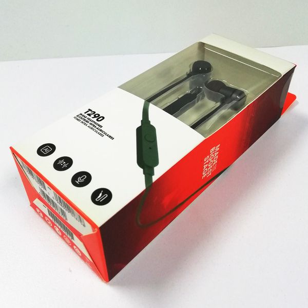 t290 3.5mm wired earphones stereo music headset dynamic bass earphone one button remote hands-with microphone
t290 3.5mm wired earphones stereo music headset dynamic bass earphone one button remote hands-with microphone
