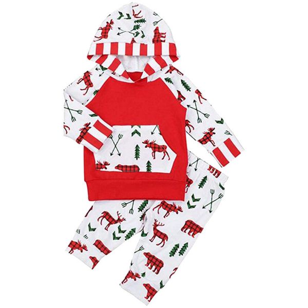 2pcs pudcoco baby boy girl infant xmas christmas clothes hooded pants infant outfits tracksuit, White
2pcs pudcoco baby boy girl infant xmas christmas clothes hooded pants infant outfits tracksuit, White