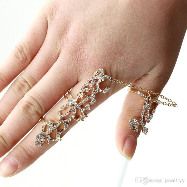 crystal rhinestone finger rings vintage hollow rose flower ring adjustable punk alloy rings for women man knuckle charm ring, Silver
crystal rhinestone finger rings vintage hollow rose flower ring adjustable punk alloy rings for women man knuckle charm ring, Silver