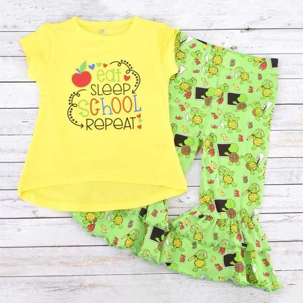 summer cartoon toddler girl clothes children set kids baby girls t-shirt +big bell long pant 2pcs outfits set, White
summer cartoon toddler girl clothes children set kids baby girls t-shirt +big bell long pant 2pcs outfits set, White