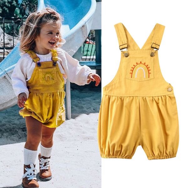 kids cute overalls toddler infant baby girls clothes romper jumpsuit spring summer rainbow pocket overalls bib pants outfit 0-4t, Blue
kids cute overalls toddler infant baby girls clothes romper jumpsuit spring summer rainbow pocket overalls bib pants outfit 0-4t, Blue