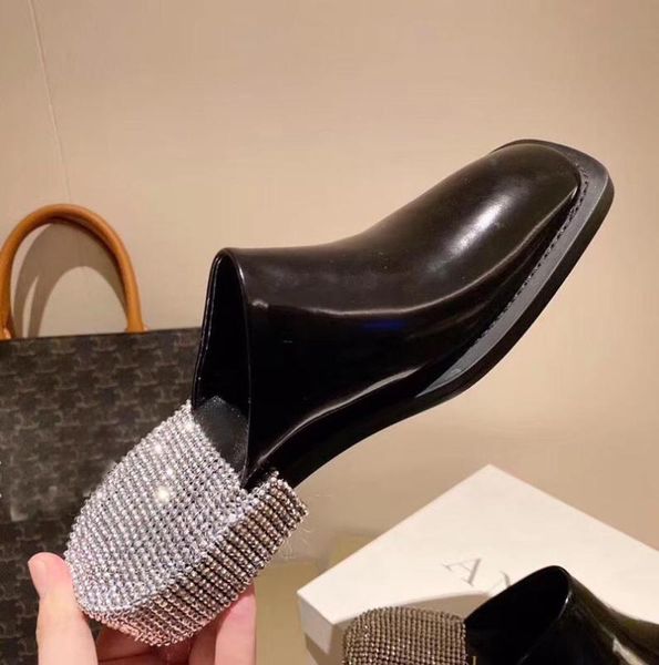 new design slippers women 2020 black zapatos de mujer square toe crystal decor summer shoes woman mules slip on ladies slides
new design slippers women 2020 black zapatos de mujer square toe crystal decor summer shoes woman mules slip on ladies slides
