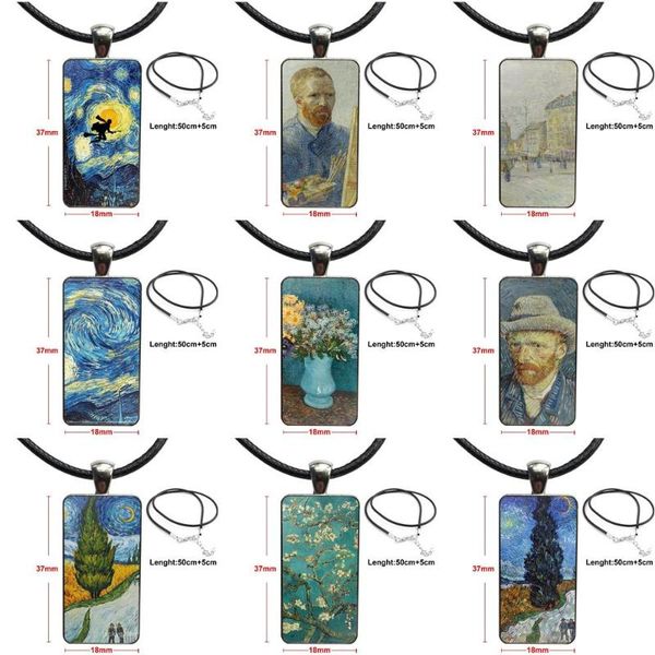 necklace with steel plated glass cabochon choker long pendant rectangle necklace for party gift lack fashion gogh oil, Silver
necklace with steel plated glass cabochon choker long pendant rectangle necklace for party gift lack fashion gogh oil, Silver