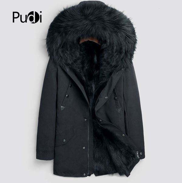 pudi mt8127 2019 men new fashion polyester parka coat lining jackets fashion real sheep fur lining fall winter casual outwear, Black;brown
pudi mt8127 2019 men new fashion polyester parka coat lining jackets fashion real sheep fur lining fall winter casual outwear, Black;brown