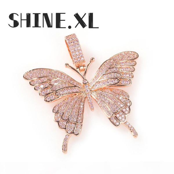 hip hop iced out pink zircon small butterfly necklace pendant with tennis chain for men women, Silver
hip hop iced out pink zircon small butterfly necklace pendant with tennis chain for men women, Silver