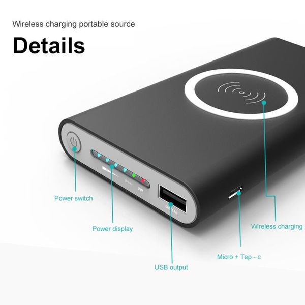 10000mah qi wirele charging power bank for iphone am ung lg htc mobile power qi wirele portable charger
10000mah qi wirele charging power bank for iphone am ung lg htc mobile power qi wirele portable charger