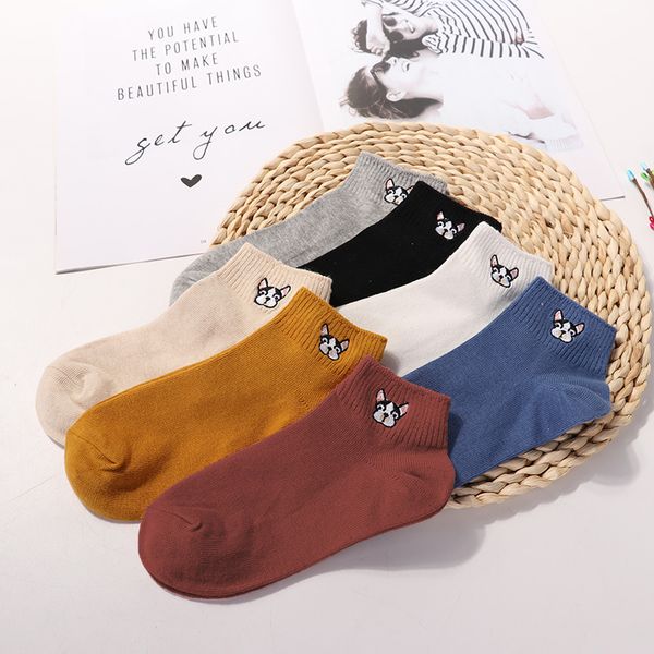 ladies comfortable cotton socks new fashion all seasons cartoon animal embroidery series women fresh harajuku crew socks 3 pairs, Black;white
ladies comfortable cotton socks new fashion all seasons cartoon animal embroidery series women fresh harajuku crew socks 3 pairs, Black;white