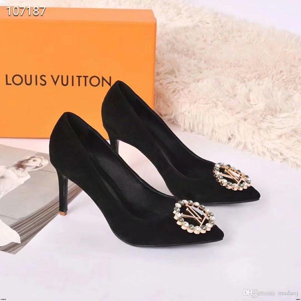 19wn ol office lady shoe women high heels dress shoes silver woman wedding shoes pointed toe ankle buckle pumps gold shoes yecq3, Black
19wn ol office lady shoe women high heels dress shoes silver woman wedding shoes pointed toe ankle buckle pumps gold shoes yecq3, Black