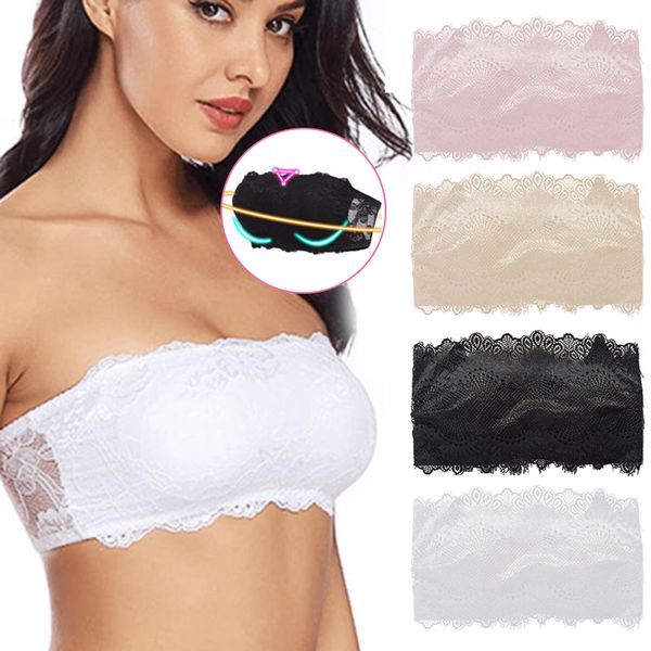 camisoles & tanks lace bra strapless underwear comfortable breathable elastic adjustable hook lock for women ie998, Black;white
camisoles & tanks lace bra strapless underwear comfortable breathable elastic adjustable hook lock for women ie998, Black;white