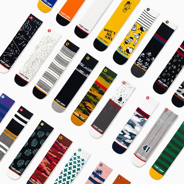 streetwear men socks 100 cotton harajuku happy crew socks men gift 1 pair size eu36-44 street fashion, Black
streetwear men socks 100 cotton harajuku happy crew socks men gift 1 pair size eu36-44 street fashion, Black