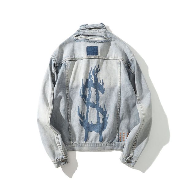 aboorun mens hip hop denim jacket distressed streetwear ripped jeans jacket vintage graffiti printed washed outwear male r2701, Black;brown
aboorun mens hip hop denim jacket distressed streetwear ripped jeans jacket vintage graffiti printed washed outwear male r2701, Black;brown
