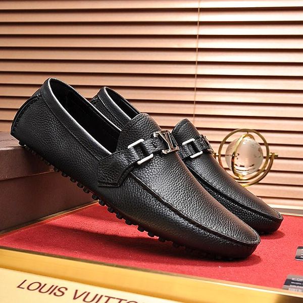 new style classic luxury men's formal business leather shoes fashion design brand retro texture jkfde, Black
new style classic luxury men's formal business leather shoes fashion design brand retro texture jkfde, Black