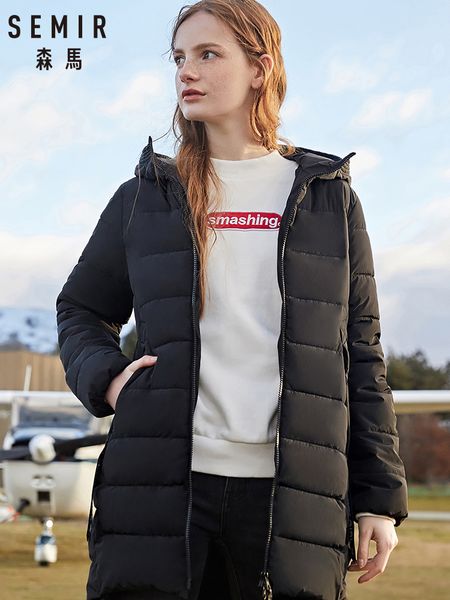 women's down & parkas semir cotton jacket women 2021 winter long thin fashion windbreak coat warm ladies quilted, Black
women's down & parkas semir cotton jacket women 2021 winter long thin fashion windbreak coat warm ladies quilted, Black