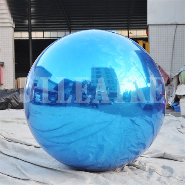 Advetising Party Decoration Inflatable Mirror Sphere For Event Decoration 1.0m Diameter Indoor Inflatable Mirror Ball