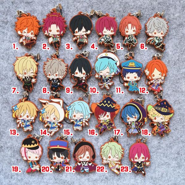 newcosmile ensemble stars sora yuzuru tori himemiya ritsu sakuma rubber keychain strap fashion phone wallet belt limited, Silver
newcosmile ensemble stars sora yuzuru tori himemiya ritsu sakuma rubber keychain strap fashion phone wallet belt limited, Silver