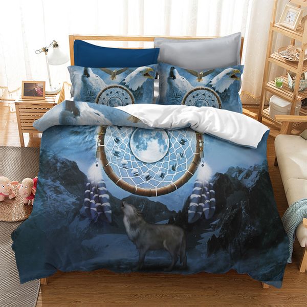 3d animal bedding sets dark blue gradient background wolf and eagle are fighting printing bedding sets for boys
3d animal bedding sets dark blue gradient background wolf and eagle are fighting printing bedding sets for boys