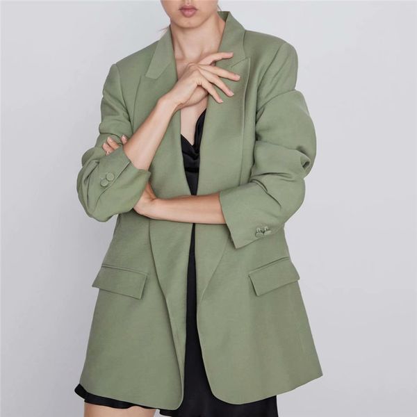 chic long sleeve notched 2019 autumn fashion green blazer for female korea style collar suit blazer elegant ladies work, White;black
chic long sleeve notched 2019 autumn fashion green blazer for female korea style collar suit blazer elegant ladies work, White;black