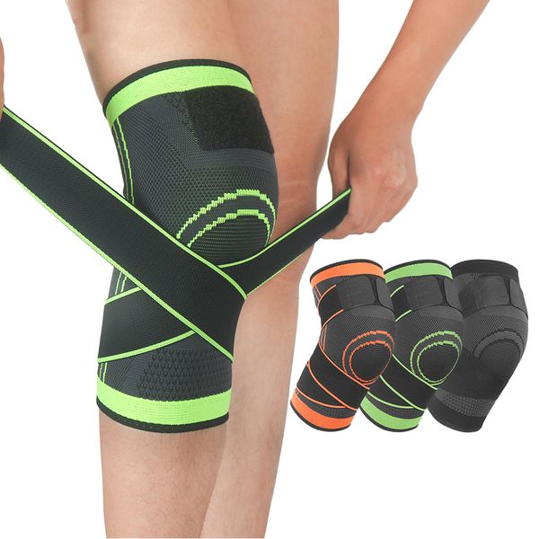 1pc non-slip knee brace compression sleeve sports knee pad running basketball fitness cycling tennis knee support, Black;gray
1pc non-slip knee brace compression sleeve sports knee pad running basketball fitness cycling tennis knee support, Black;gray